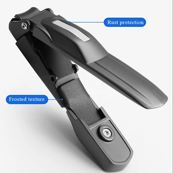 Ergonomikus formájú köröm vágó könnyű és precíz köröm vágáshoz.