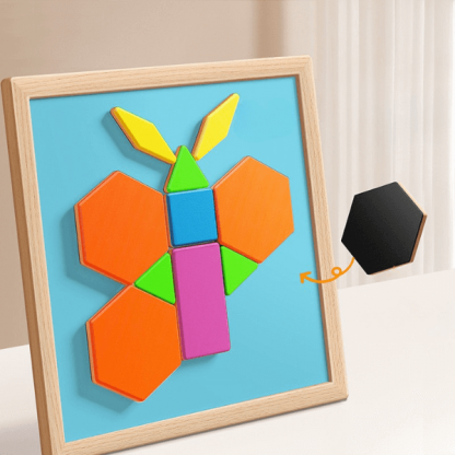 PUZZGEO, Mágneses fa puzzle készlet (225 darab) - Image 3