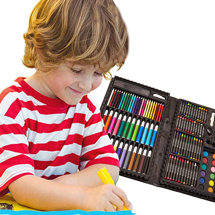 PaintingKit, 86 darabos készlet festékekkel és egyéb kiegészítőkkel, felnőttek és gyermekek számára egyaránt alkalmas - Image 10