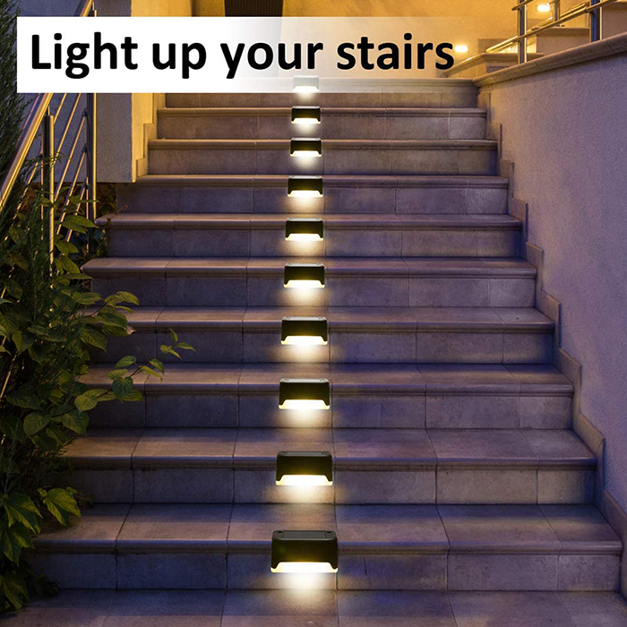 PatioLights, 4 részes vízálló, napelemes kerti LED lámpa készlet - Image 12
