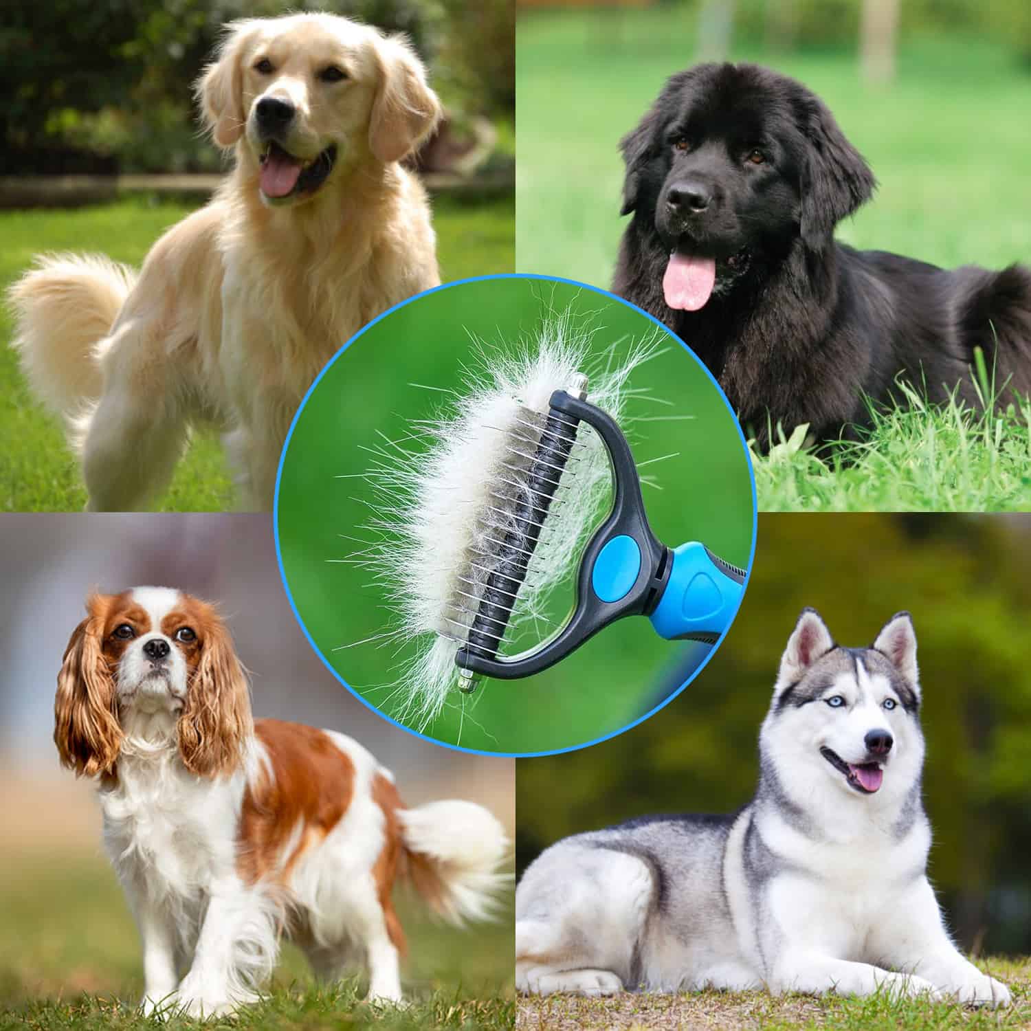 PetTangler, kétoldalú kefe a szőr és az aljszőrzet eltávolítására - Image 6
