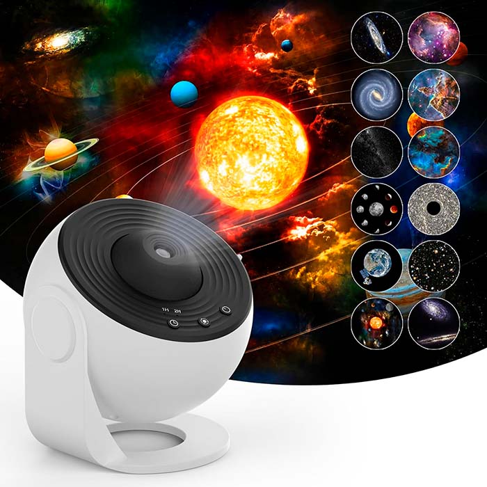 Planetárium, egy éjszakai projektor, amely 12 különböző típusú galaxist, csillagképet és bolygót mutat be - Image 1