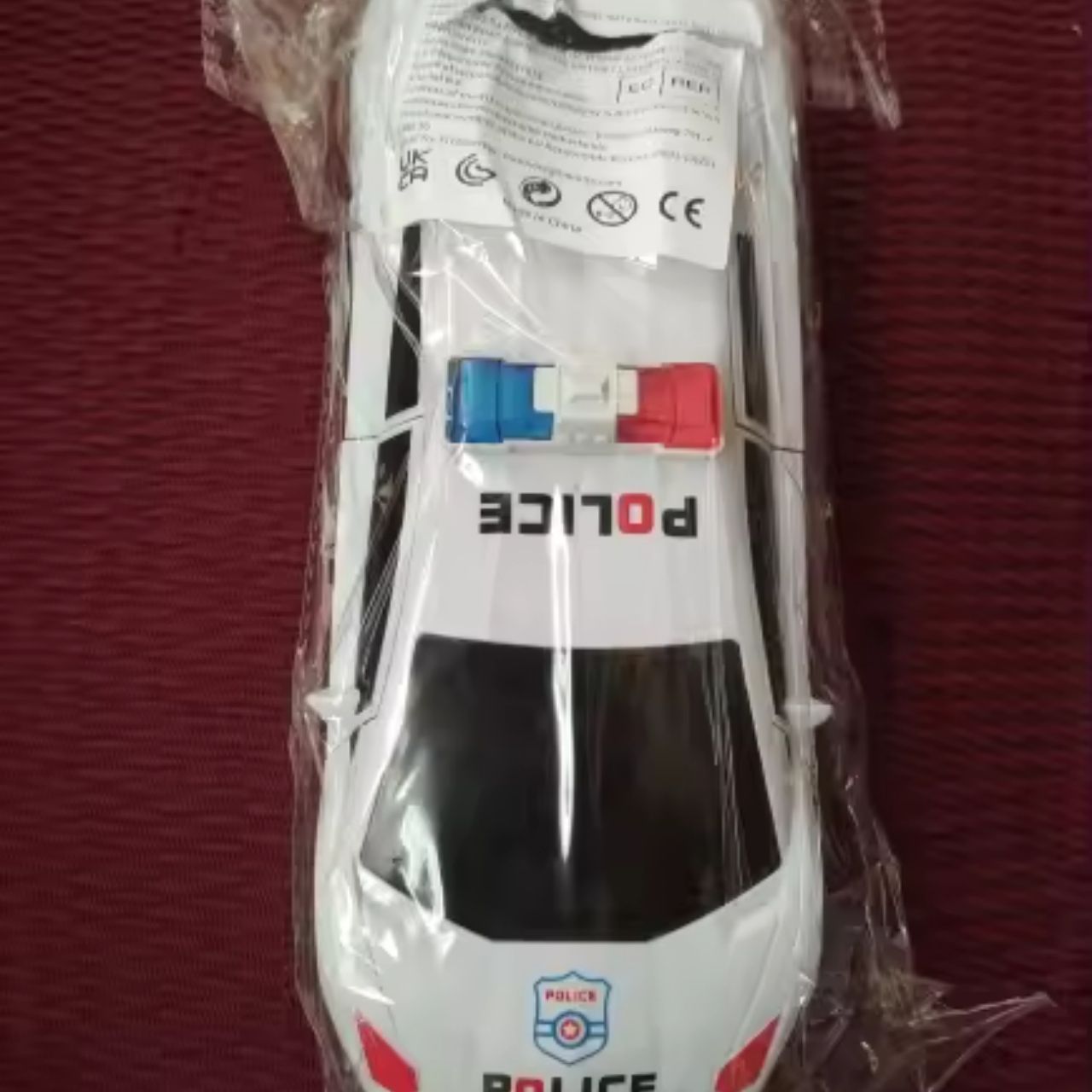 PoliceCar, rendőrautó LED fényekkel - Image 8