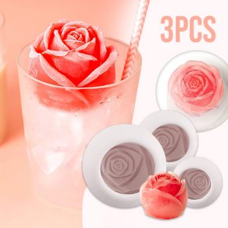 Silicone ice cube moulds (3 pcs.), ROSEICE - Image 5