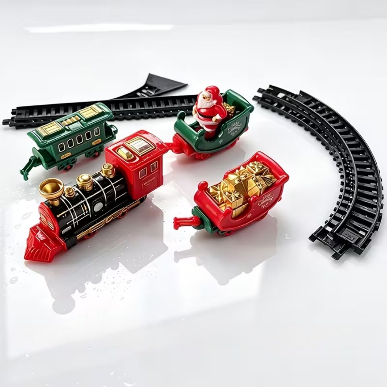 Elemmel működő karácsonyi vonat, RailTrain - Image 3