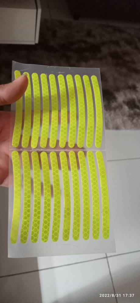 ReflectiveStripes, öntapadó fényvisszaverő matricák a felnihez (40 db) - Image 10