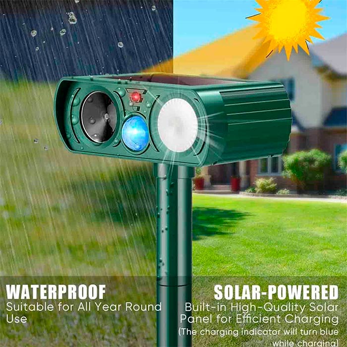 RepellentSensor, napenergiával működő kártevőriasztó az állatok és a kerti kártevők ellen - Image 5