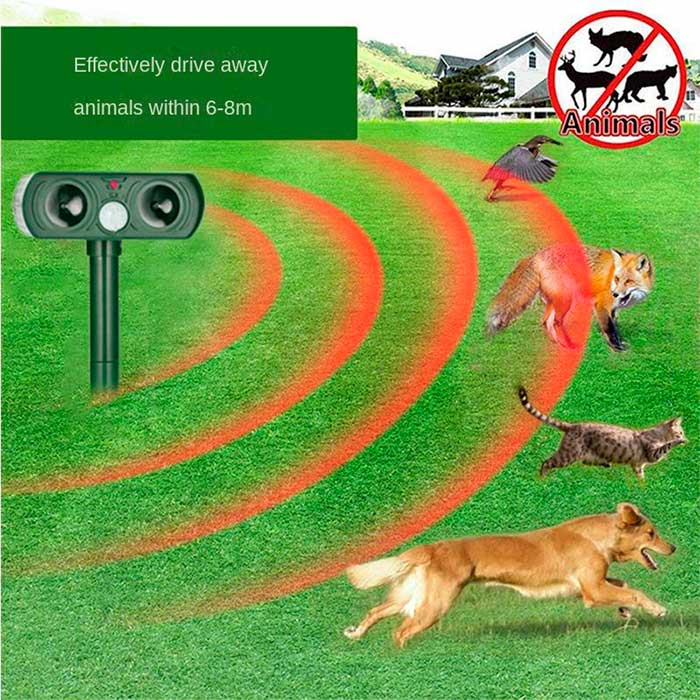 RepellentSensor, napenergiával működő kártevőriasztó az állatok és a kerti kártevők ellen - Image 6