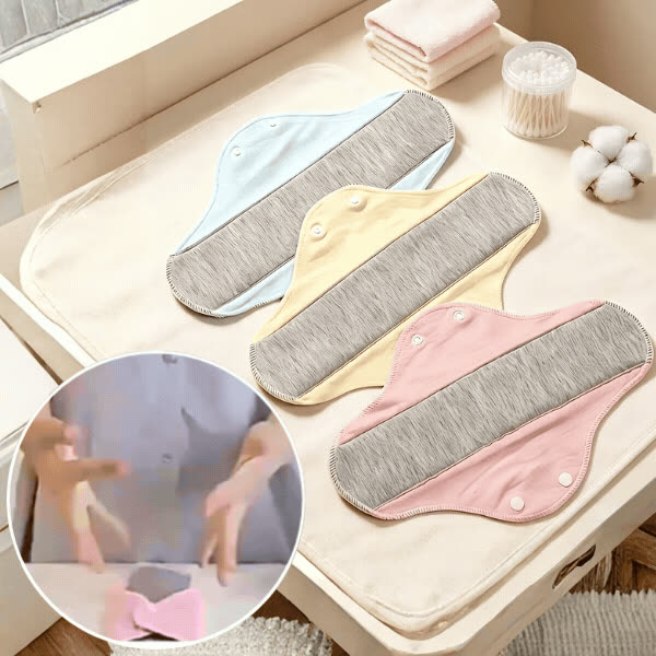 Mosható menstruációs betétek, ReusablePads - video