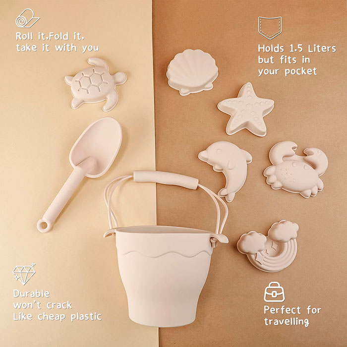 SandBucket, 8 darabos gyerek homokozó játék készlet - Image 2