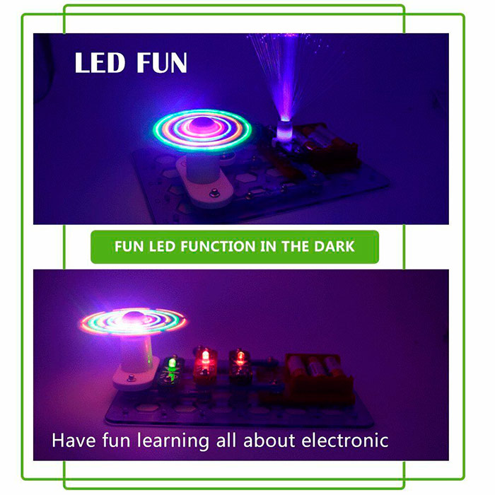 ScienceKit, egy didaktikus játék, ahol a gyermek megtanulja az elektromosság alapjait (17 darabos világ) - Image 7