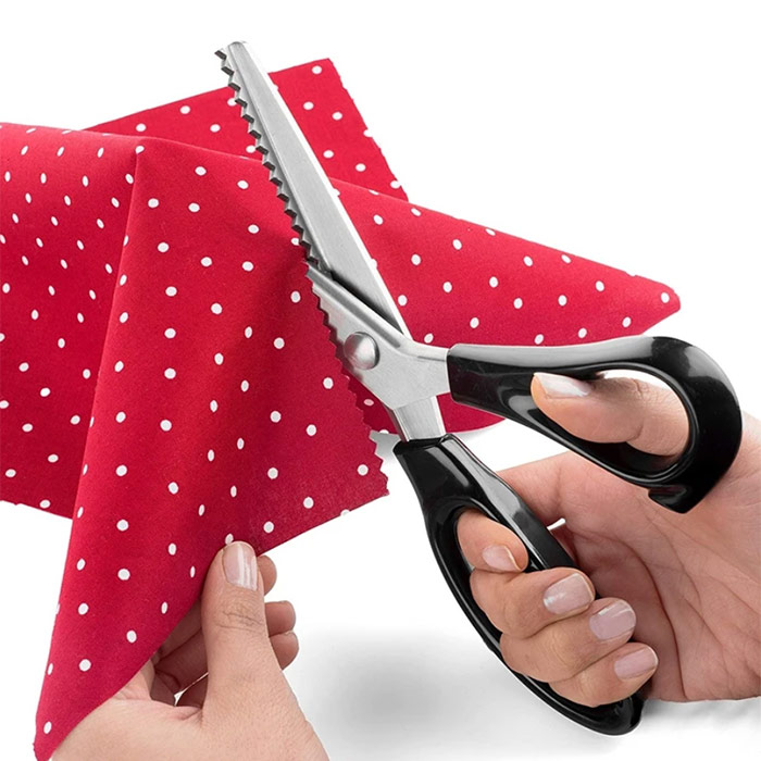 Scissors, zig-zag olló mindenféle anyag vágásához - Image 7