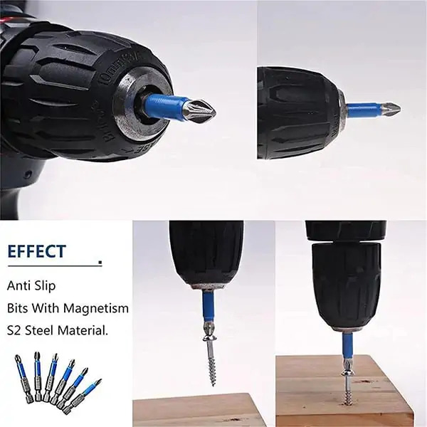 ScrewBitsMagnetic7, fúrófej készlet mágneses fejekkel - Image 5