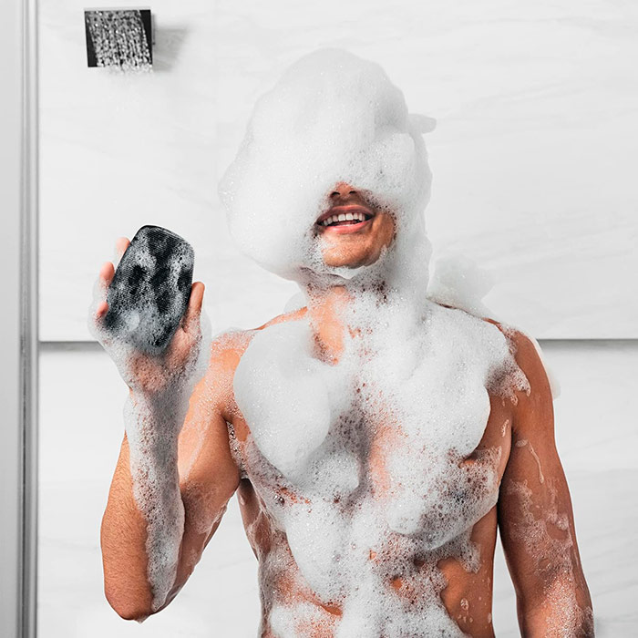 Scrubby, szilikon masszázskesztyű és testápoló kefe - Image 5