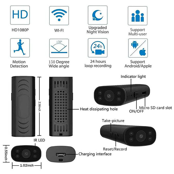 SecurityCam, vezeték nélküli biztonsági kamera - Image 3