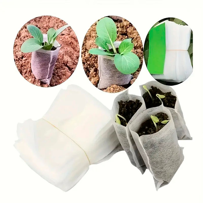 SeedBags, biodegradálható zsákok növények ültetéséhez és neveléséhez (100 db) - Image 8