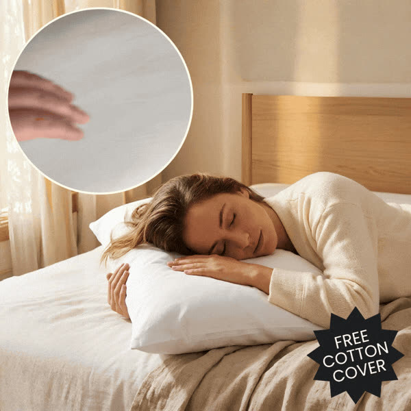 Ergonomikus párna + ingyenes pamut huzat, SetComfy - video