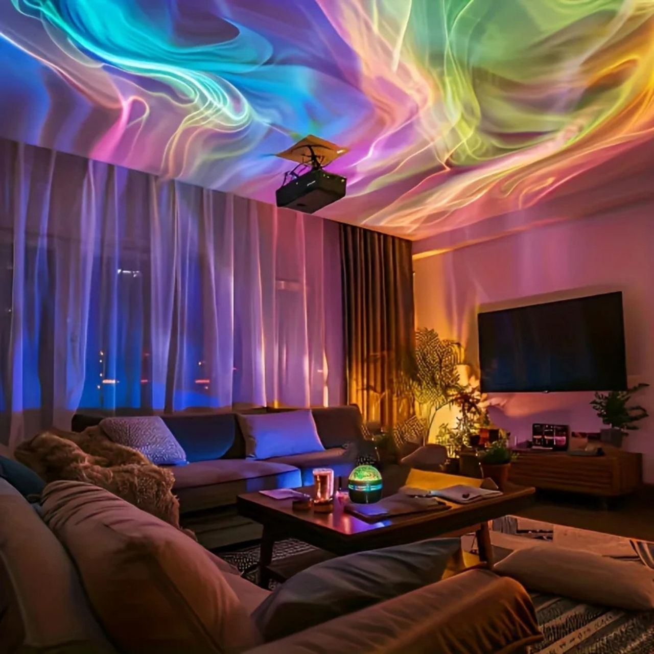 SkyStarry, LED éjszakai lámpa csillagos égbolttal - Image 5