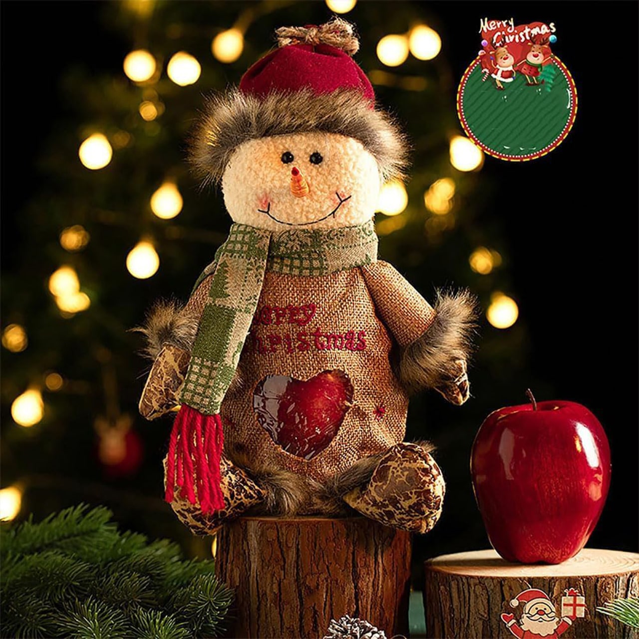 SnowMan, egy egyedi hóember alakú ajándéktáska - Image 1