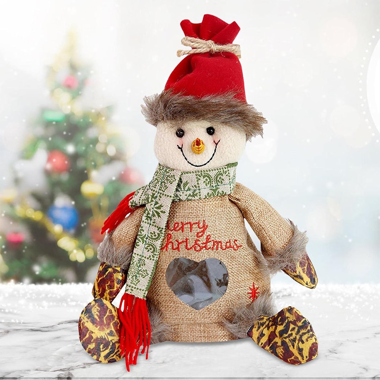 SnowMan, egy egyedi hóember alakú ajándéktáska - Image 5