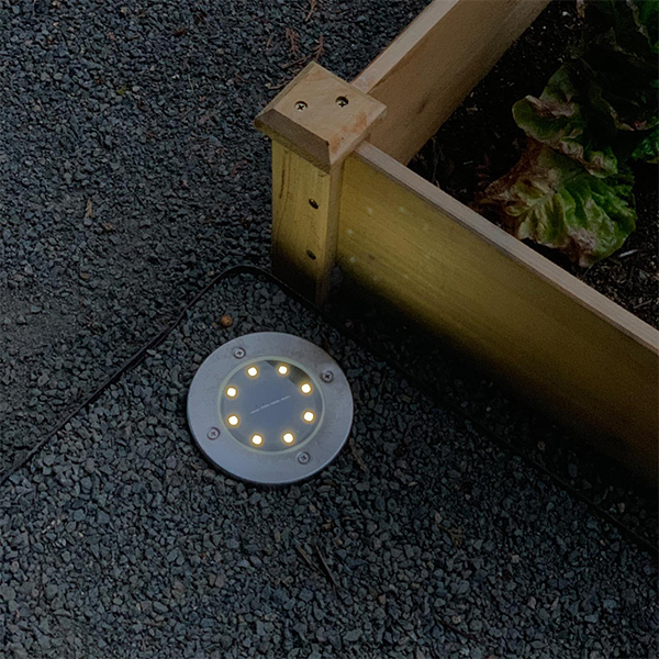 SolarGardenLights, 4 napelemes LED lámpa a kertbe vagy az ösvényre - Image 6