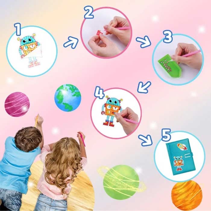 SparkleMermaid, ajándék készlet egy lány takaróval és egy gyémánt és matrica készlettel INGYEN - Image 10