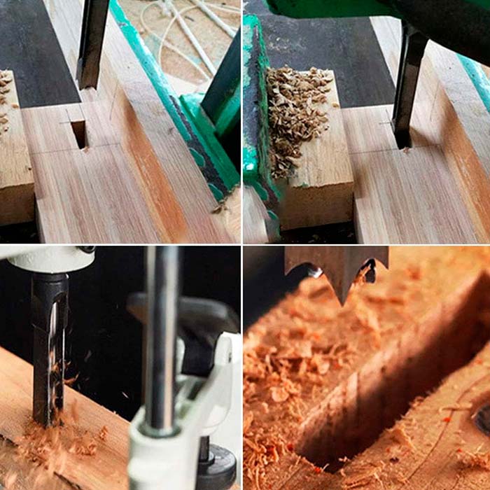 SquareDrill, fafurat fúrószárkészlet (4 szár) - Image 6