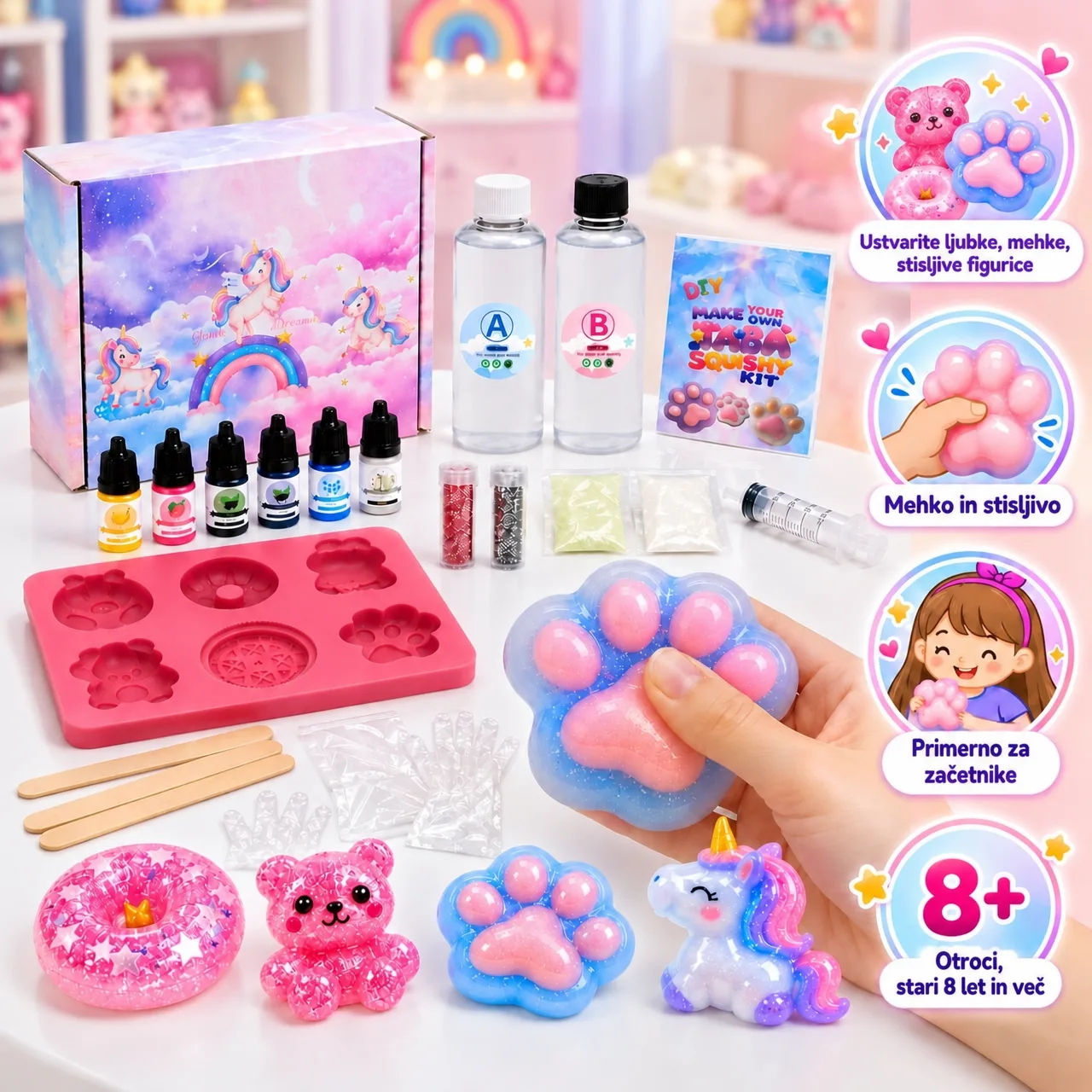 DIY figurakészítő készlet, SquishyMaker - Image 4