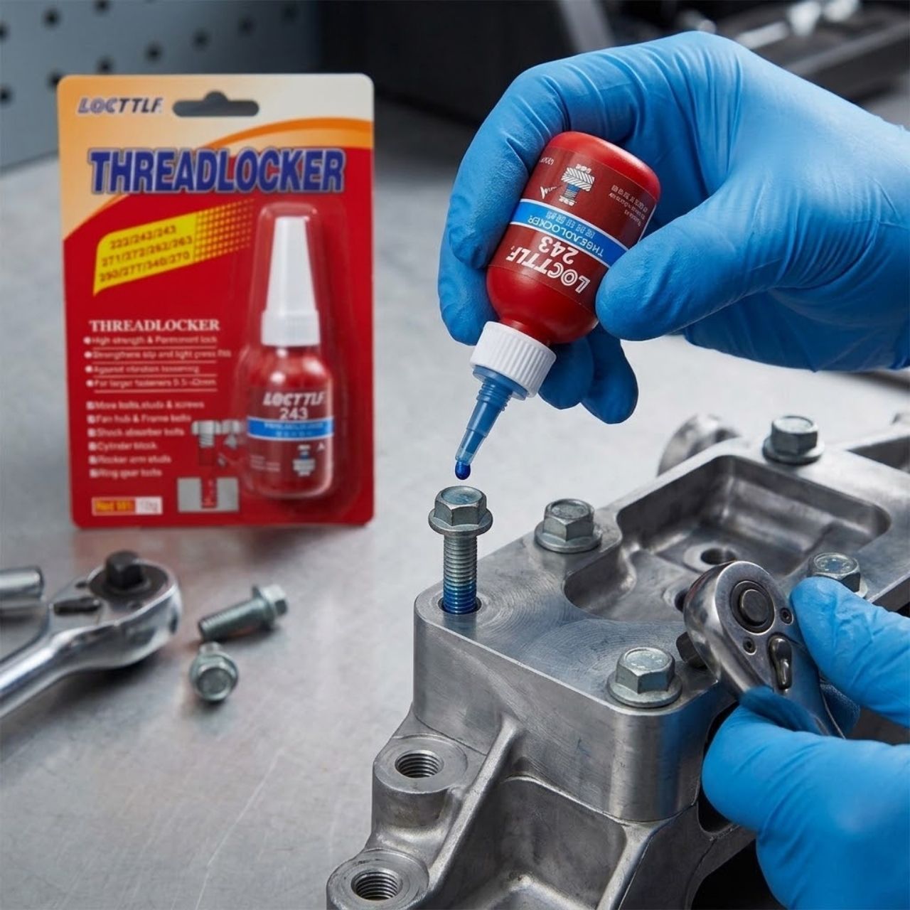 Menetrögzítő ragasztó, ThreadLocker - Image 4