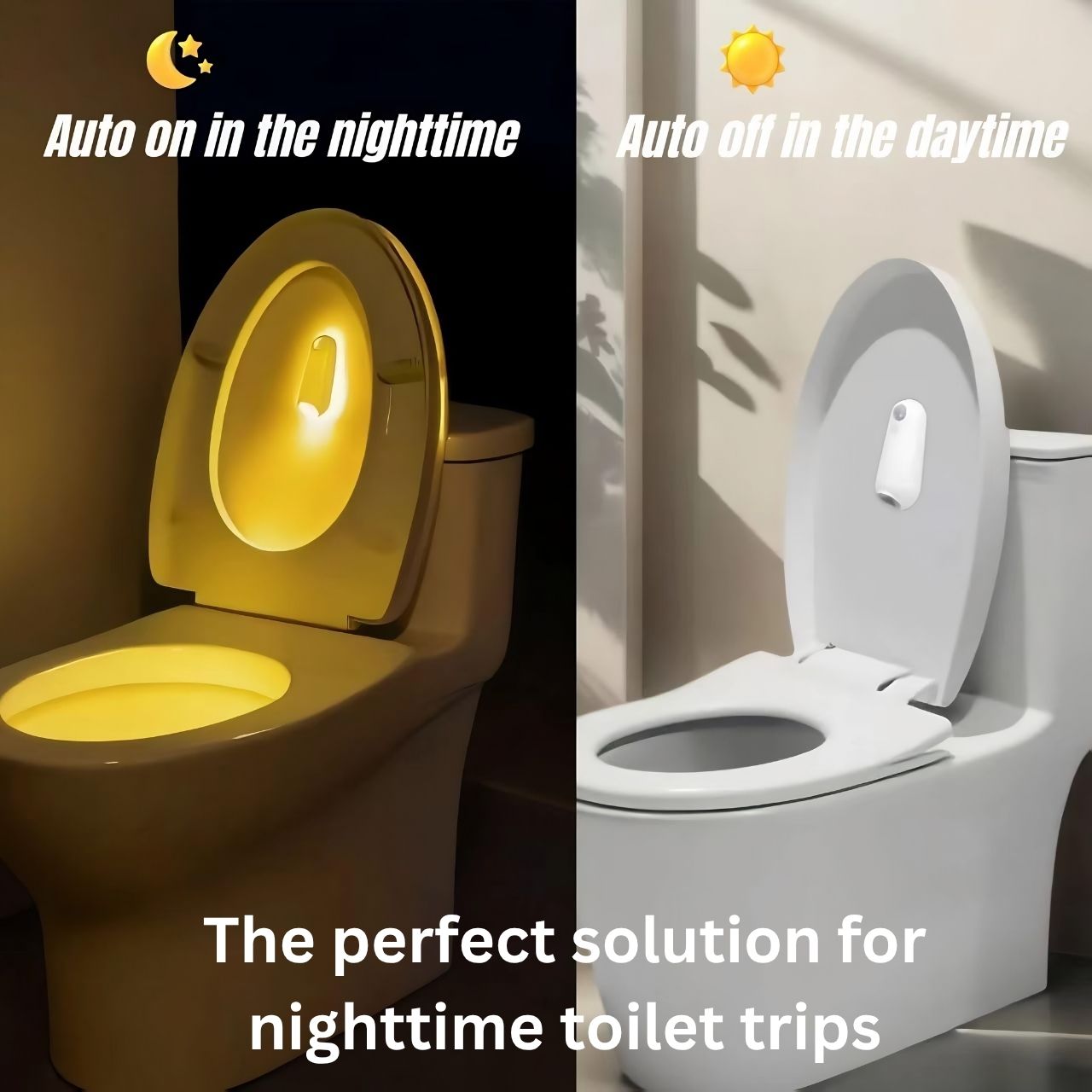 LED mozgásérzékelős lámpa WC-hez és otthonra, Toily - Image 10