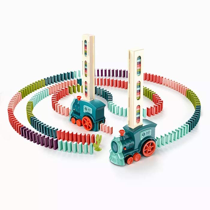 TrainDomino, egy vonat, amely dominódarabokat rendez - Image 5