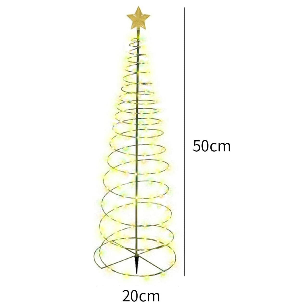 TreeSolar, egy karácsonyfa napelemes LED világítással - Image 9