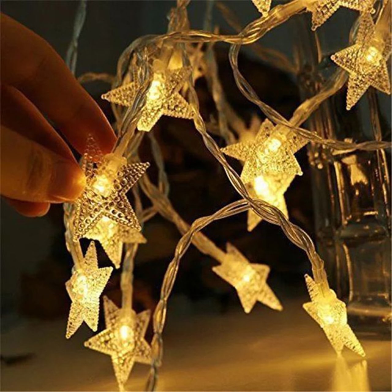 Twinkles, fénylánc csillag alakú fényekkel (6 m) - Image 1