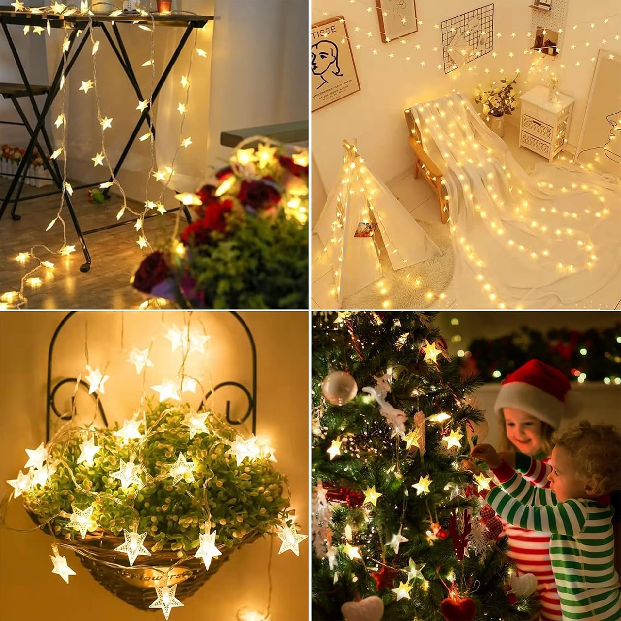 Twinkles, fénylánc csillag alakú fényekkel (6 m) - Image 6