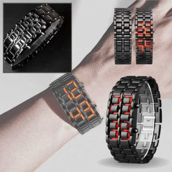 WATCHAIN-TST, TechTime LED karóra - video