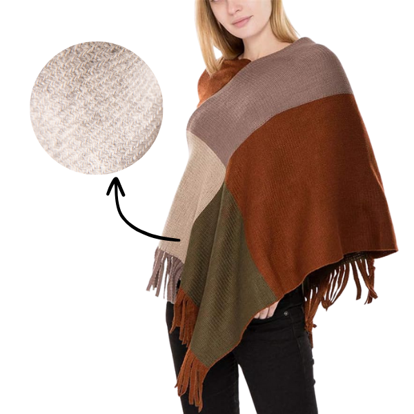 WLSHAWL-RDE, Többszínű gyapjú sál - Image 6
