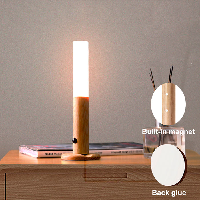 WallSensor, egy stílusos érzékelős fa lámpa - Image 5
