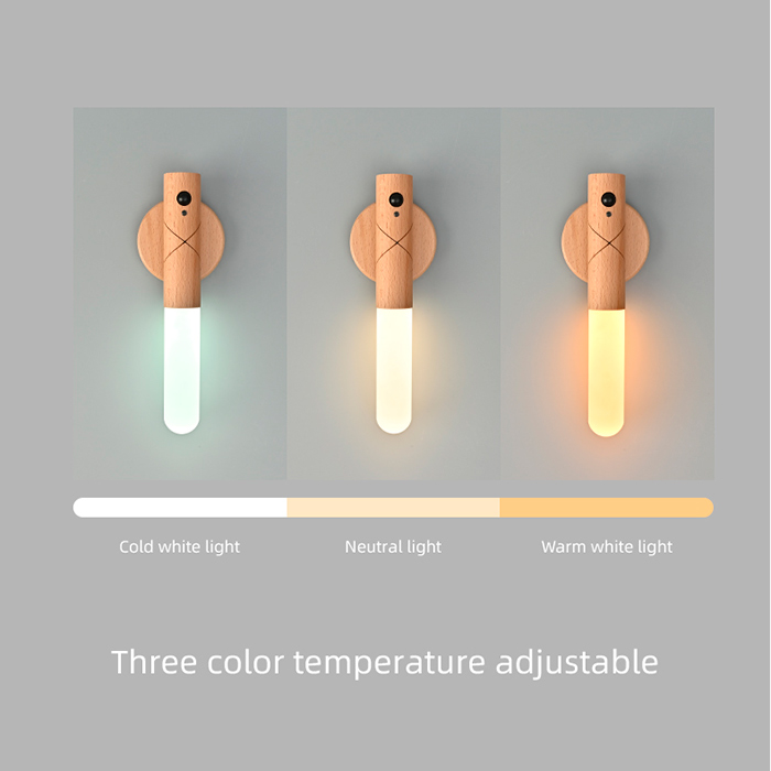 WallSensor, egy stílusos érzékelős fa lámpa - Image 6