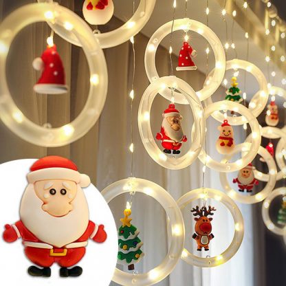 XMASLED, Ünnepi LED gyűrűk figurákkal - Image 1