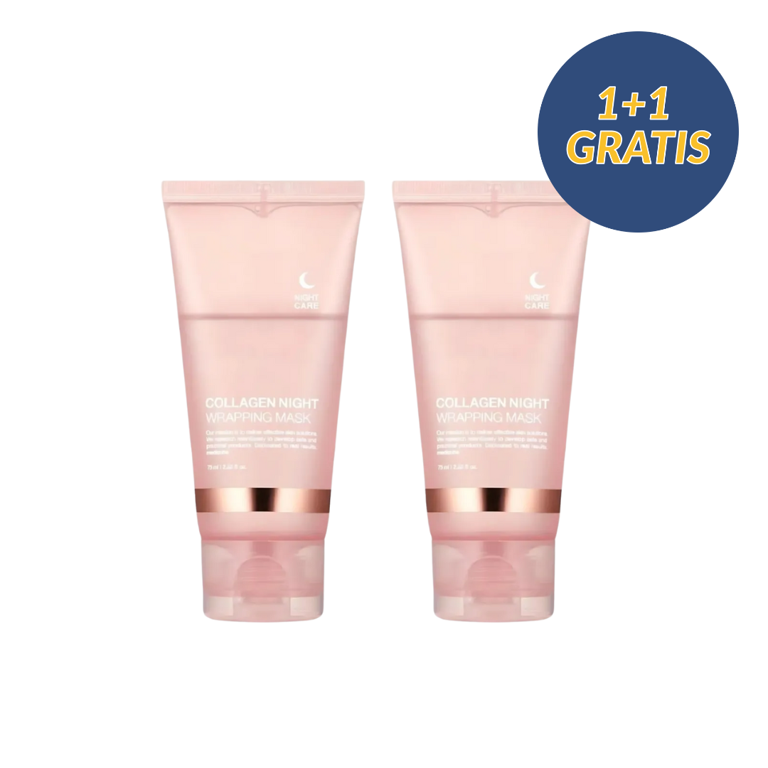 CollagenMask, kollagénes éjszakai arcpakolás peel-off hatással (1+1 INGYENES ) - Image 1