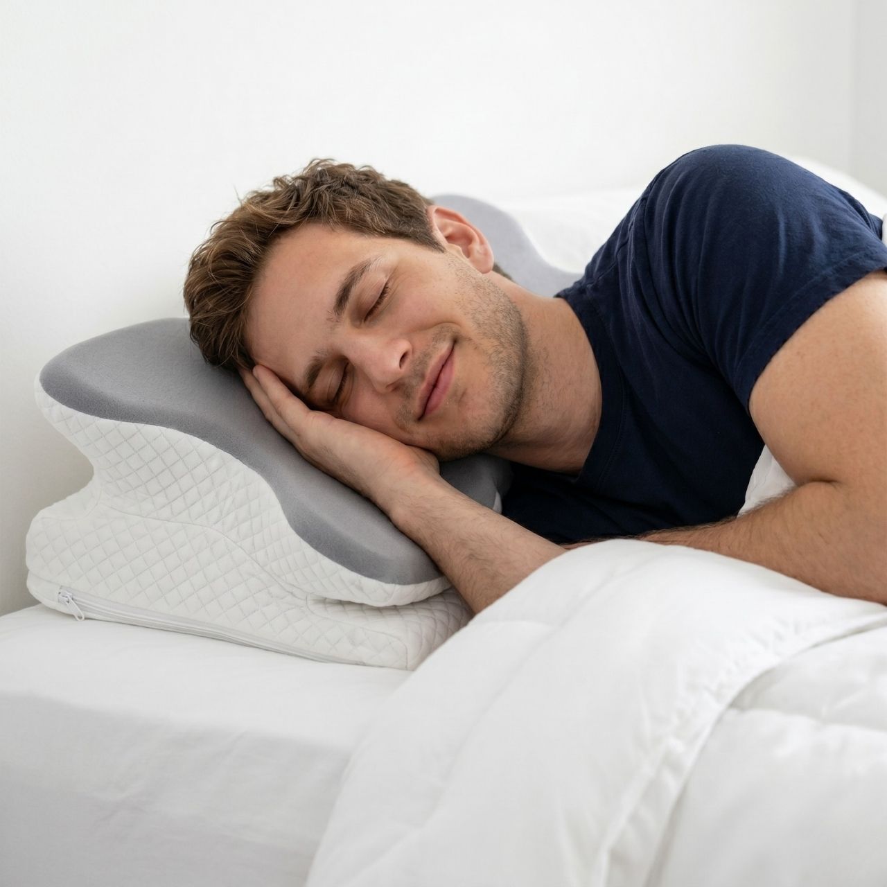 Ergonomikus párna memóriahabbal, CervicalPillow - Image 4