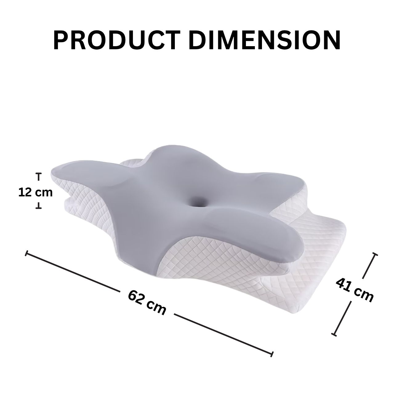 Ergonomikus párna memóriahabbal, CervicalPillow - Image 9