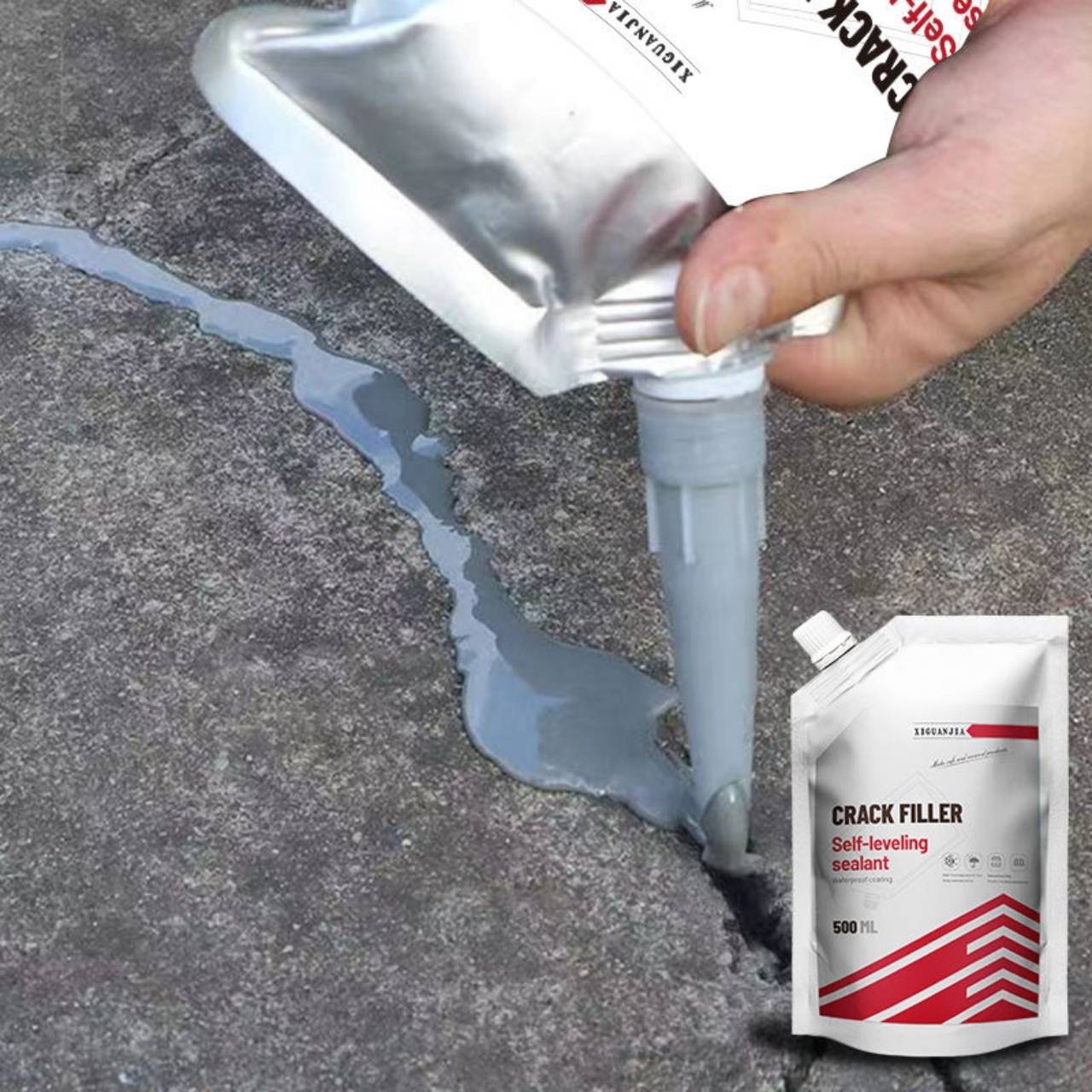 CrackFiller, Rugalmas Repedésjavító Tömítőanyag (500 ml) - Image 3