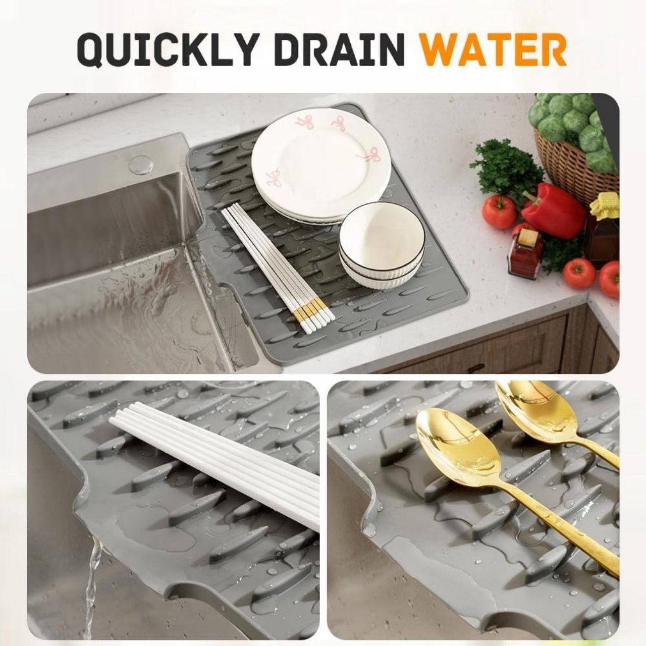 DripDrain, többcélú szilikon alátét - Image 4