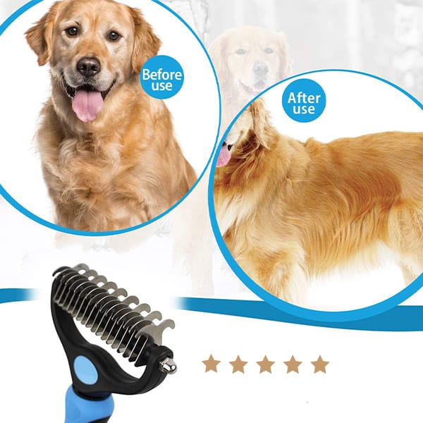 PetTangler, kétoldalú kefe a szőr és az aljszőrzet eltávolítására - Image 2