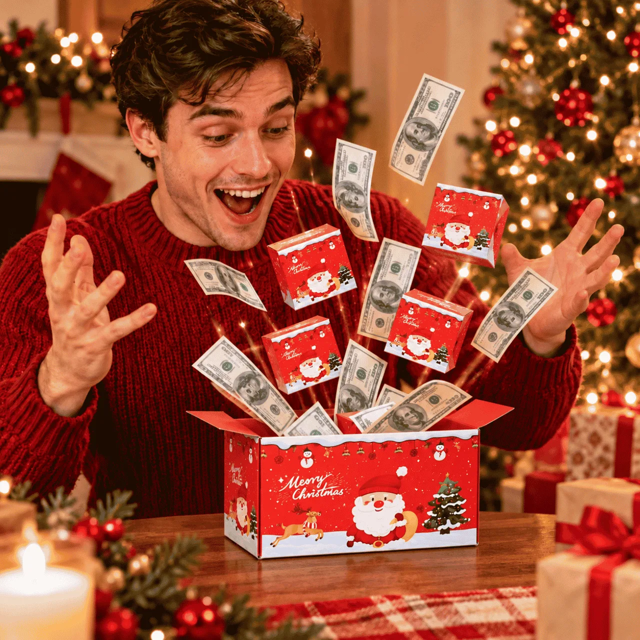 Christmas Surprise Gift Box, PopOut - Image 6