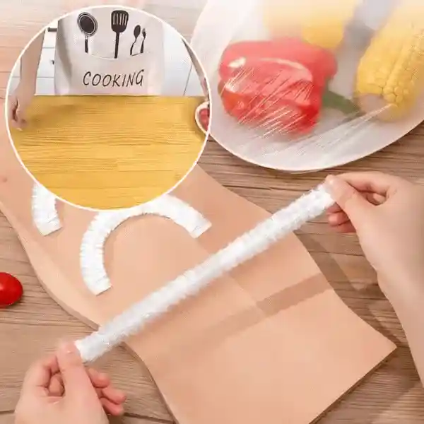 Rugalmas Védő Élelmiszerfedők Wraps (100 db) - Image 1